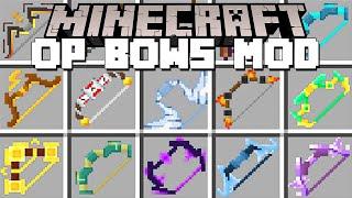 Minecraft OP BOWS  POWERFUL BOWS MOD Minecraft Mods