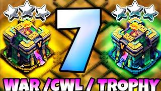 New BEST TH14 BASE WARTROPHY Base Link 2024 Top7 Clash of Clans - Town Hall 14 War Base