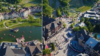 Blue Mountain Resort Village in 8K  Filmed on the DJI Inspire 3 Drone  Advanced Drone Pilot Canada