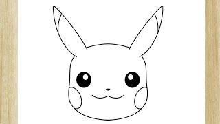 COMO DIBUJAR A PIKACHU POKÉMON