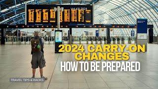 Airlines are Cracking Down 2024 Carry-on Changes and How to be Prepared