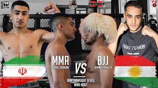 Iranian MMA-Fighter vs. Kurdish BJJ-Wrestler MMA Octagon  FCL