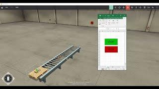 Factory IO OPC Client Data Access Linking Excel