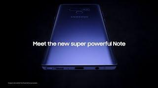 The new super powerful Note Samsung Galaxy Note9