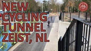 New Cycling Tunnel in Zeist Netherlands