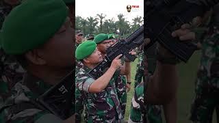 Kasad Meninjau Kesiapan Pasukan Yonif 122TS Jelang Berangkat Penugasan Pamtas RI-PNG