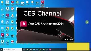 Installation of AutoCAD Architecture 2024