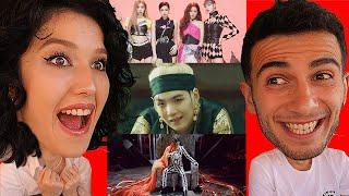 İLK KEZ K POP DİNLEDİM 2  BLACKPINK- BIGBANG- AGUST D w@MertGultass