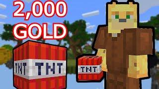 1000 TNT In Cubecraft Eggwars 2k Gold - Minecraft Bedrock