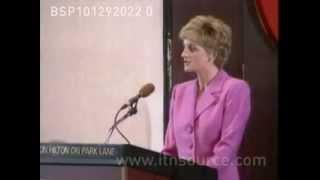 Princess Diana speaks about head injuries