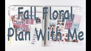 Plan With Me - Fall Floral