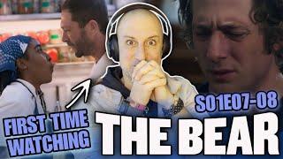 SOBER GUY watches ** THE BEAR SEASON 1 FINALE ** for the FIRST TIME E07 & E08