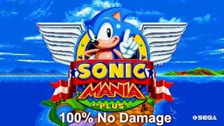 Sonic Mania Plus - 100% Full Game Walkthrough  Mania & Encore Mode No Damage
