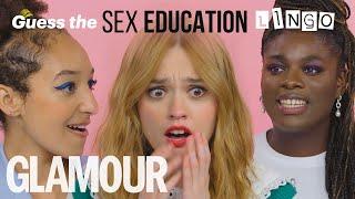 Netflixs Sex Education Season 3 Cast Play Guess The Lingo GLAMOUR UK