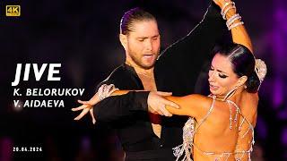 JIVE  Kirill Belorukov - Valeria Aidaeva  Professional Latin  Kremlin Cup 2024  4K