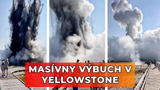 Masívny výbuch v Yellowstone