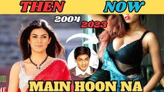 MAIN HOON NA 2004  MAIN HOON NA FULL MOVIE CAST 19 YEARS OF MAIN HOON NA  #shahrukh #mainhoonna