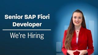 Senior SAP Fiori developer