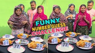 Number Guess Chicken Roast Game Funny Challenge With My Family #chicken #challenge #viral
