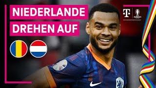 Rumänien - Niederlande Highlights mit Live-Kommentar  UEFA EURO 2024 Achtelfinale  MAGENTA TV