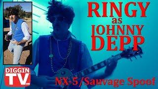 Team ATCs NX-5 Johnny Depp Sauvage Cologne Spoof Parody