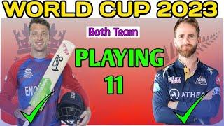 ICC ODI World Cup 2023 All teams Squads England Or New Zealand Teams Squads For ODI World Cup 2023