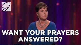 Want Your Prayers Answered?  Joyce Meyer