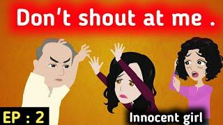 Innocent girl part 2  English story  English conversation  Animated stories  Sunshine English