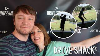 Playing DRIVE SHACK golf for our anniversary  Raleigh North Carolina Vlog Part 2