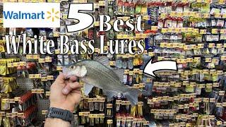 5 BEST White Bass Lures These will Catch Them