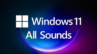 All Windows 11 Sounds