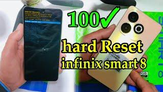 Hard Reset Infinix smart 8 