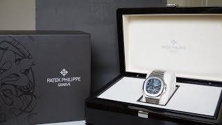 4K Review Patek Philippe Nautilus 57121A Unboxing