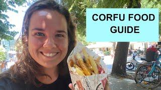 Corfu Greece Food Guide - Spanakopita Kalamari Greek Salad Gyros and Pastitsio