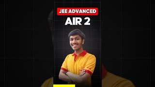 JEE Advanced 2024 AIR 1 vs AIR 2  IIT Motivation #shorts