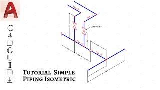 AUTOCAD TUTORIAL - BASIC SETTING AND DRAWING ISOMETRIC PIPING FOR BEGINNER