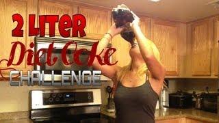 GIRL DRINKS 2 LITERS OF DIET COKE WITHOUT BURPING  NO BURP SODA CHUG CHALLENGE