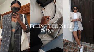 STYLING THE PIECE  Episode 1 The Blazer  Estefania Delu