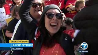 LA teachers back in class Wednesday as union approves LAUSD deal  ABC7