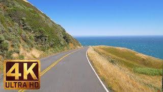 4K Ultra HD California Scenic Bike Ride with Music - Coleman Valley Road California - 5 Hours