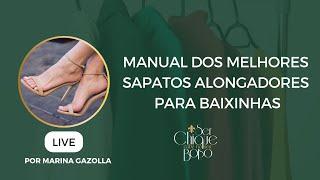 Live Manual dos melhores sapatos alongadores para baixinhas