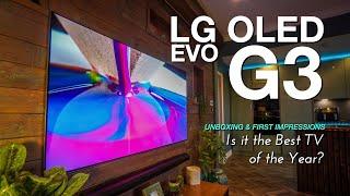 LG EVO G3 OLED Unboxing & First Impressions  Is it the Best TV this year?