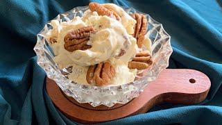 Treat  Yourself  with Delicious Homemade Butter Pecan Ice cream ￼……￼ ￼No Machine Require .. ￼￼