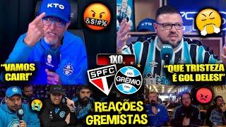 REAÇÕES dos GREMISTAS FURIOSOS com a DERROTA - SÃO PAULO 1X0 GRÊMIO REACT BRASILEIRÃO 2024