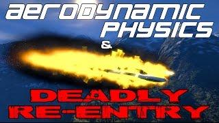 Space Engineers - SHES BREAKING UP - Testing Draygos Aerodynamic Physics & Deadly Re-Entry