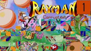 Rayman Corruptions - PlayStation Corruption 1 Real Hardware