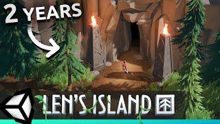 2 Years of Unity Game Development in 10 Minutes Lens Island