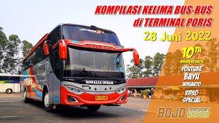 Youtube Bayu Adrianto 10th Anniversary  Kompilasi Kelima Bus-bus di Poris #busindonesia #tangerang