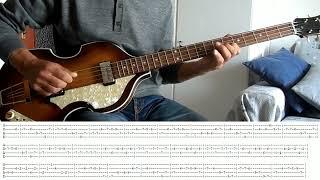 Nowhere Man - The Beatles - Bass Tutorial with Tabs