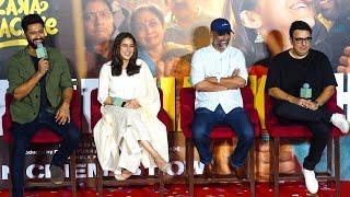 Zara Hatke Zara Bachke Movie Success Meet  Vicky Kaushal Sara Ali Khan  Bollywood Mastiz